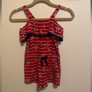 Cat & Jack Girls Star Pattern Romper